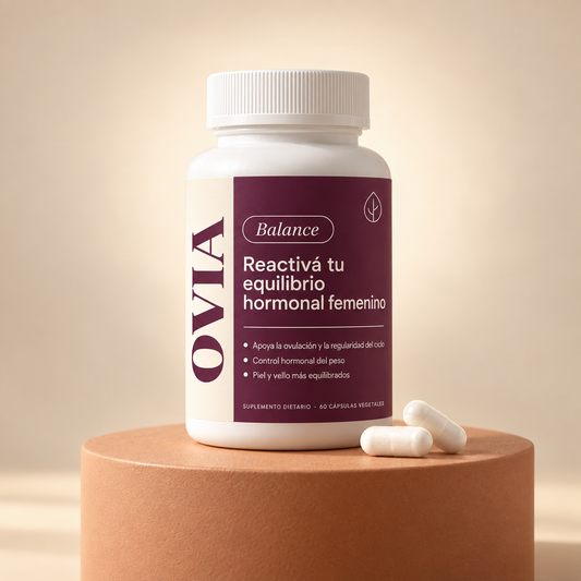 OVIA Balance — Equilibrio Hormonal Femenino y Apoyo Metabólico