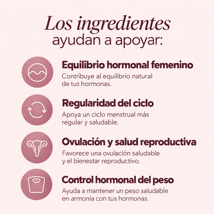 OVIA Balance — Equilibrio Hormonal Femenino y Apoyo Metabólico